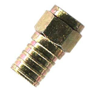 RG6 Crimp end with silicone